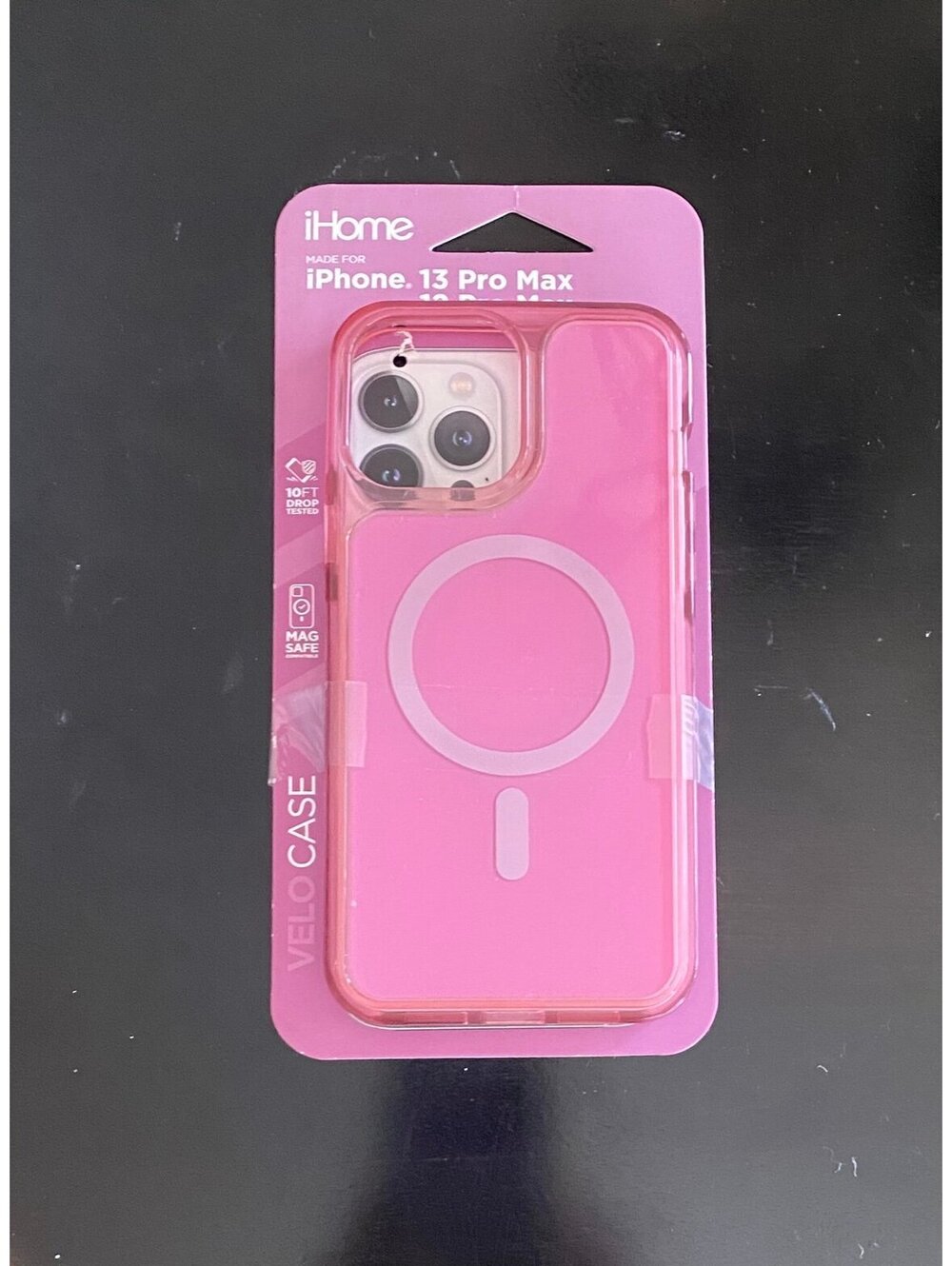 iHome Case for iPhone 13/12 Pro Max Pink